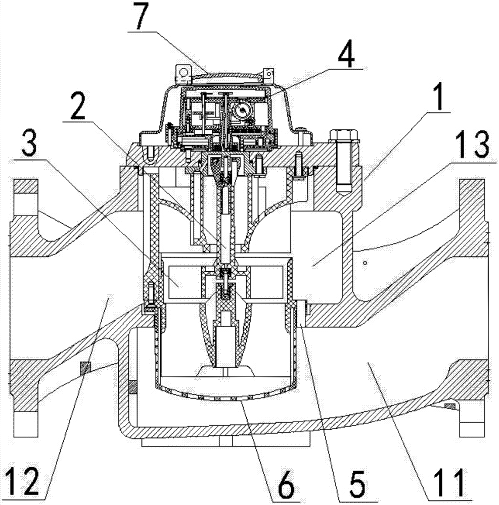 水表结构工作原理图图片