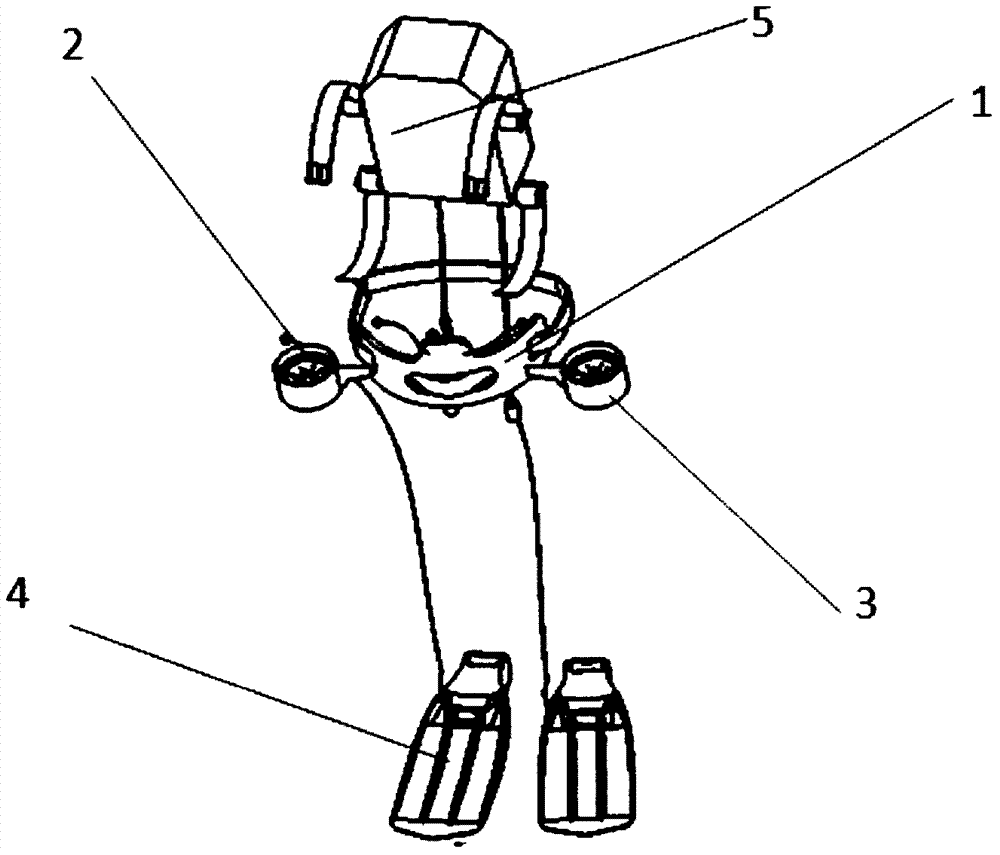 一种充电式可穿戴潜水助力系统的制作方法