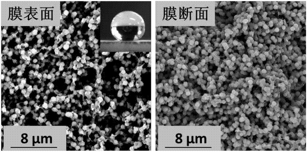 一種具有微納雙微觀結構的超疏水pvdf膜的製備方法與流程