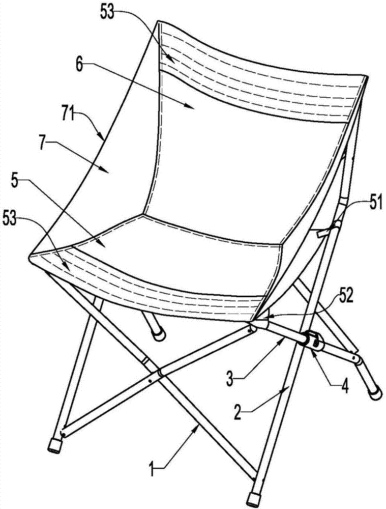 一种改良折叠椅的制作方法
