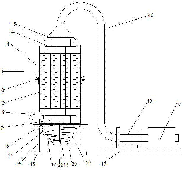 高压静电除烟原理图图片