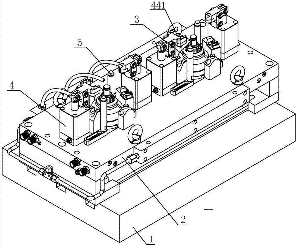 一种汽车空调压缩机气缸液压夹具的制作方法