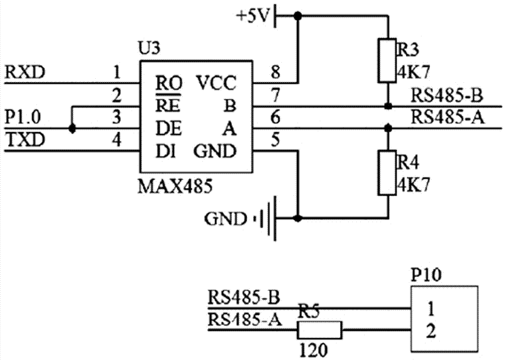 一種基於rs485總線照明電路系統的製作方法