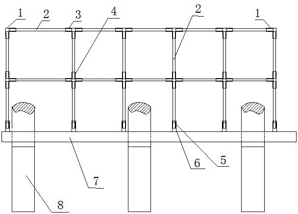 一种承插连接式桥梁盖梁施工组合围挡的制作方法