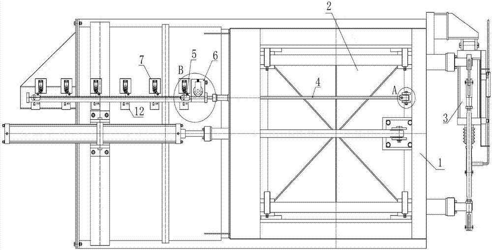 一种插板式风门的全行程反馈装置的制作方法