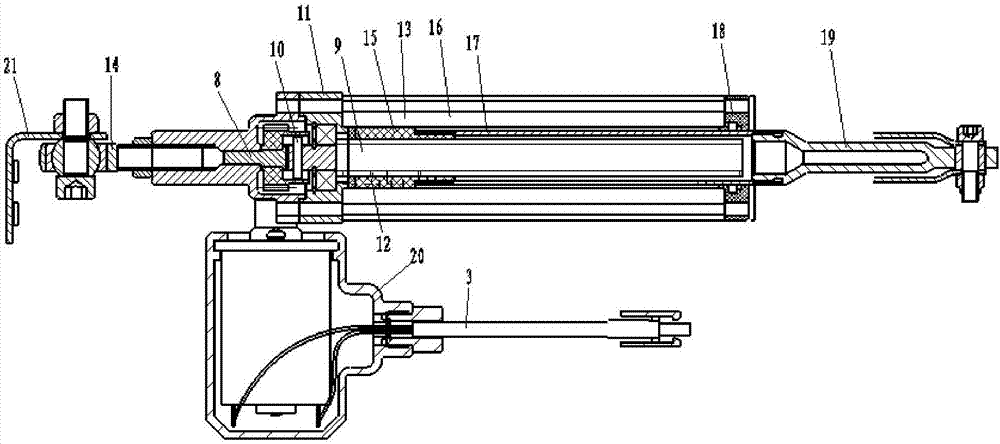 电动推杆伸缩杆原理图片