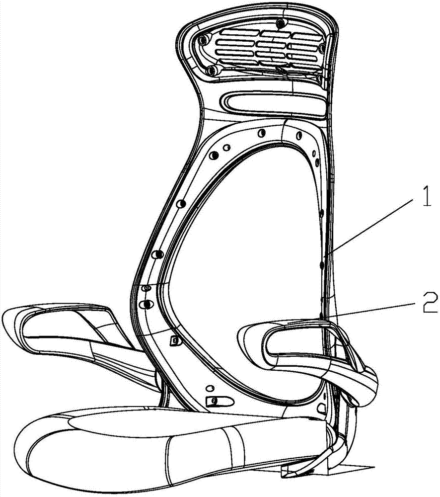 扶手可转动的座椅的制作方法