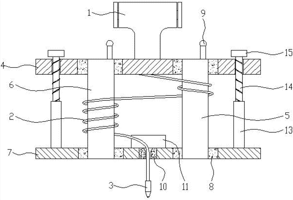 一种带收纳装置的投入式液位变送器的制作方法