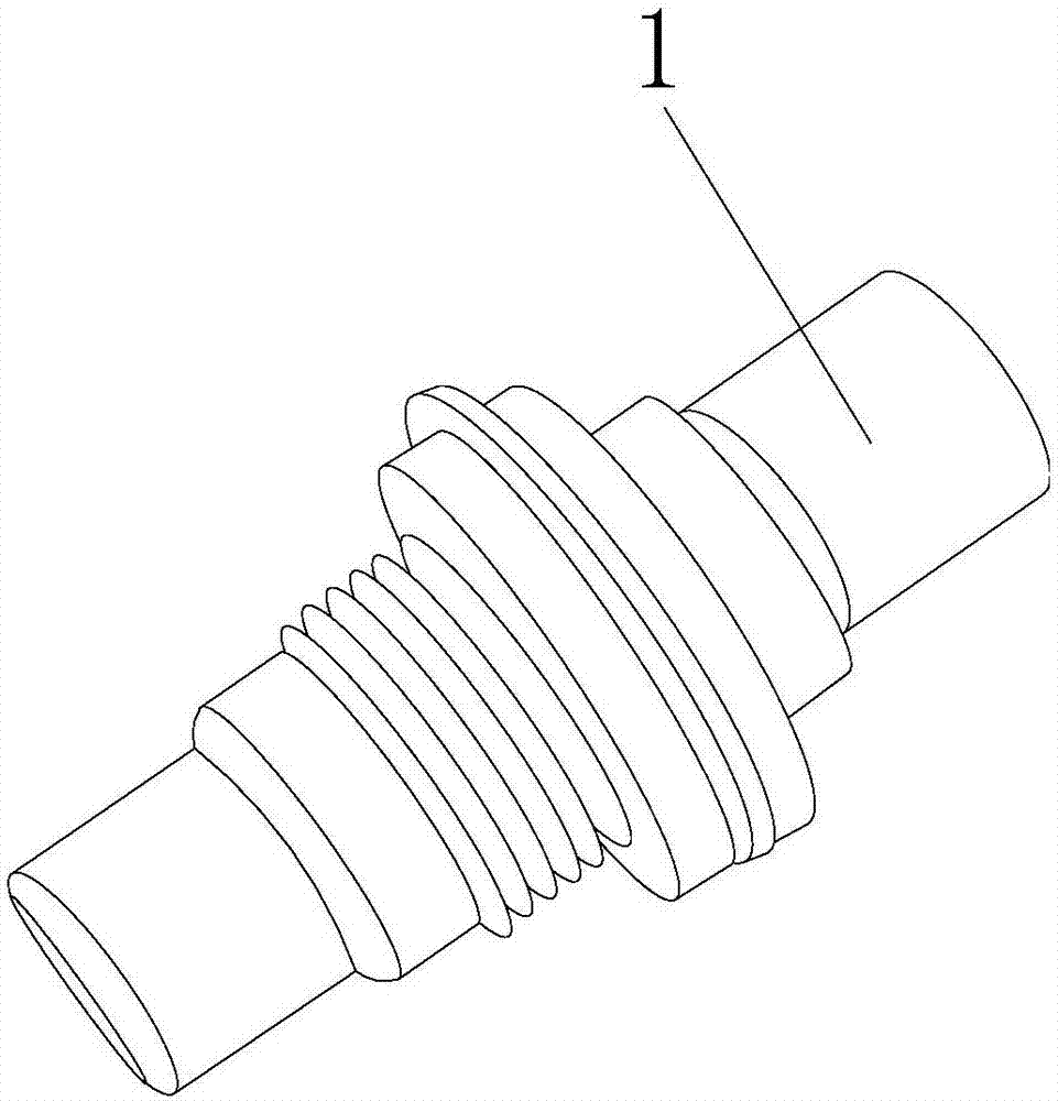 一种具有高可靠的射频同轴连接器,其结构包括金属套圈(1,连接体(2)