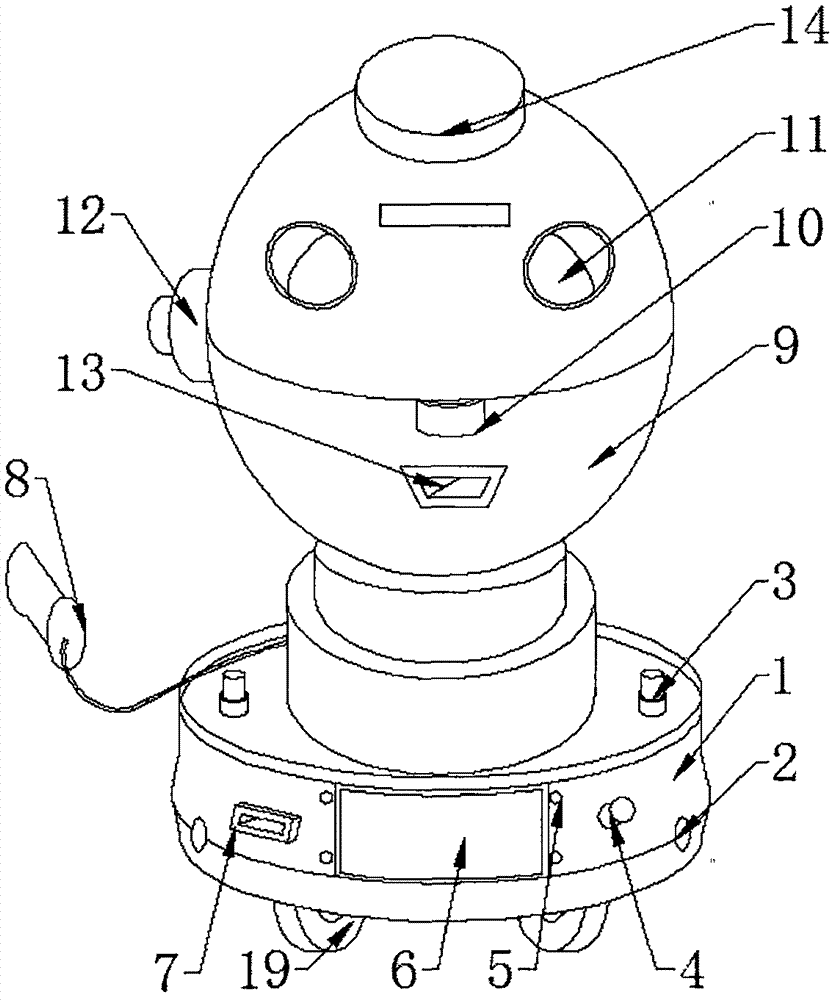 一種計算機網絡監控機器人的製作方法