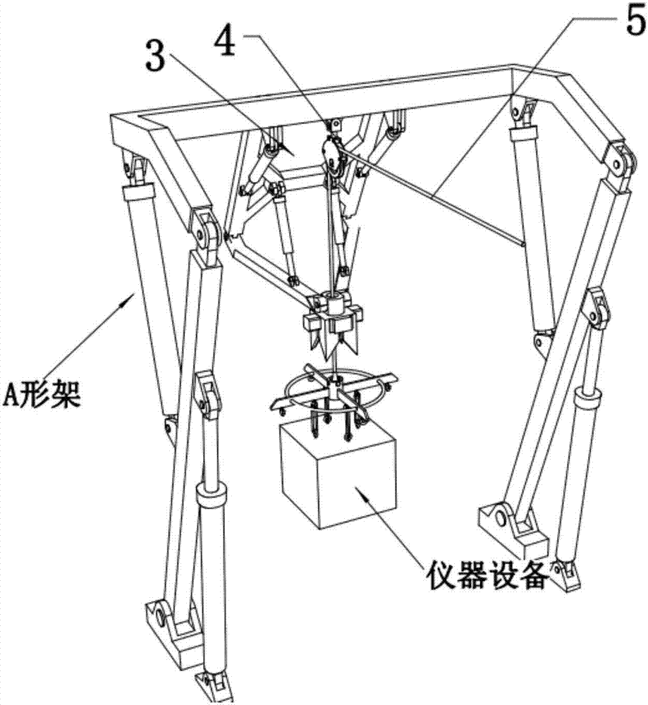 基于船载大A架系统的多用途止荡器的制作方法