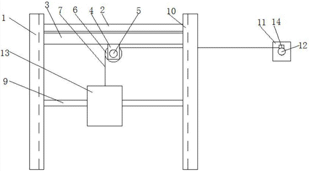 一种挖孔桩土壤的运送装置的制作方法