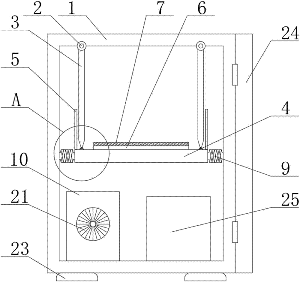 一种模具的存放装置的制作方法