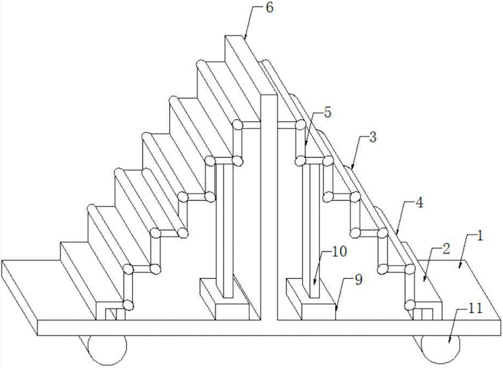 一種建築施工用爬梯的製作方法