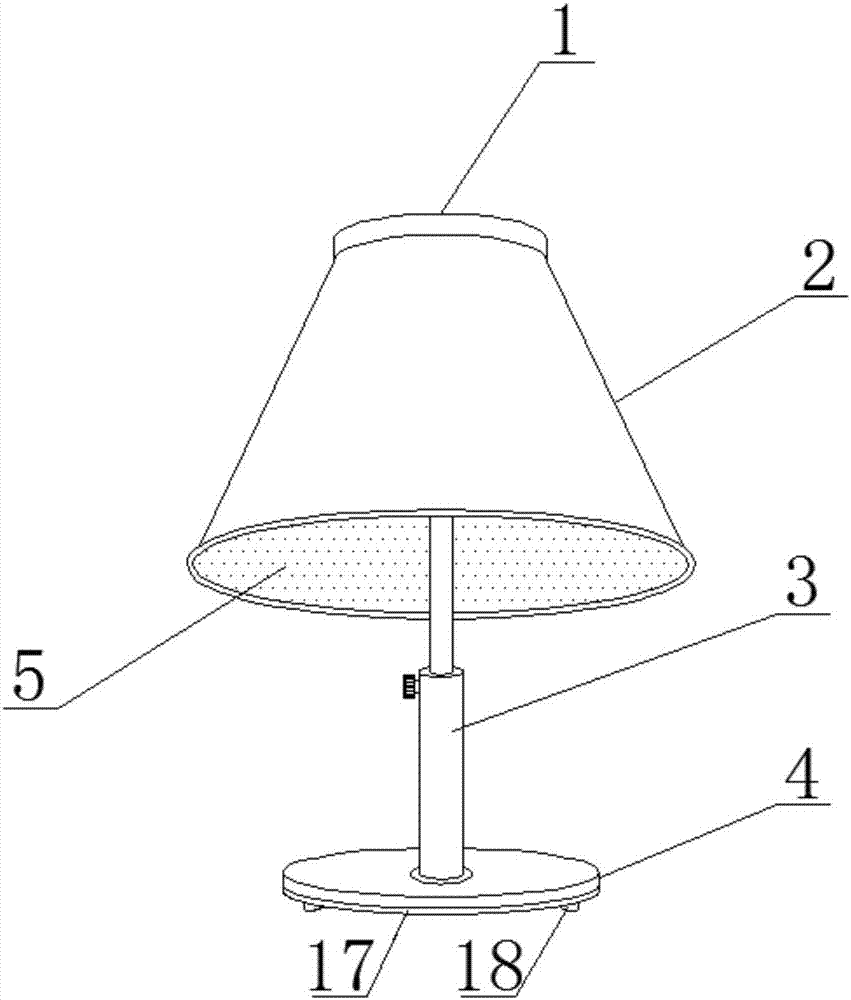 一种LED灯双层护眼型灯壳的制作方法