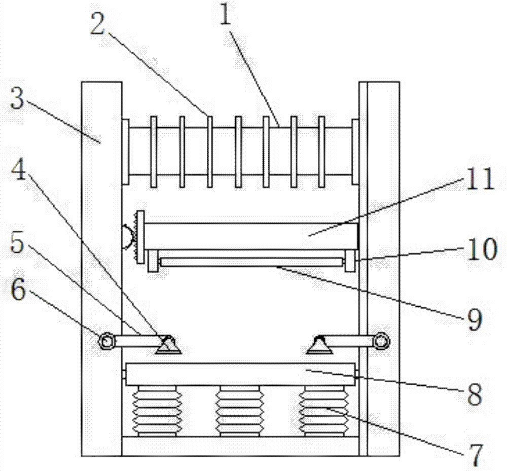 一种经编机压纱装置的制作方法