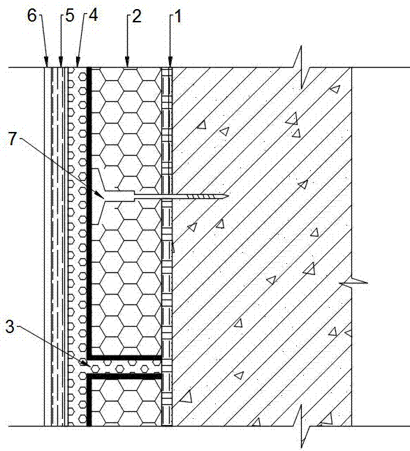 一種建築外牆複合防火保溫系統的製作方法