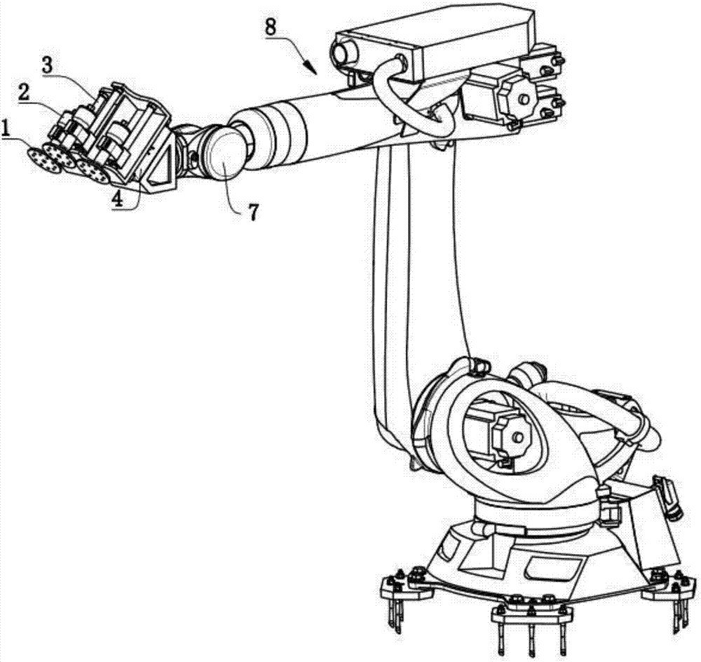 机器人浮动打磨头原理图片