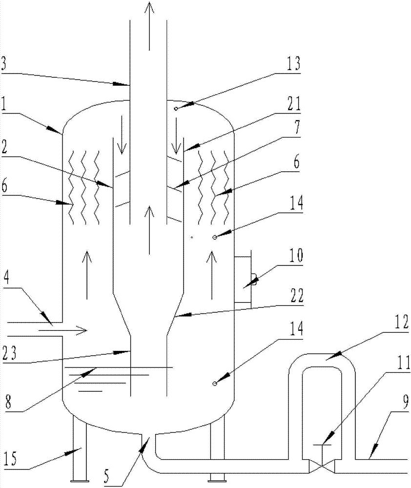 环保型定期排污扩容器的制作方法