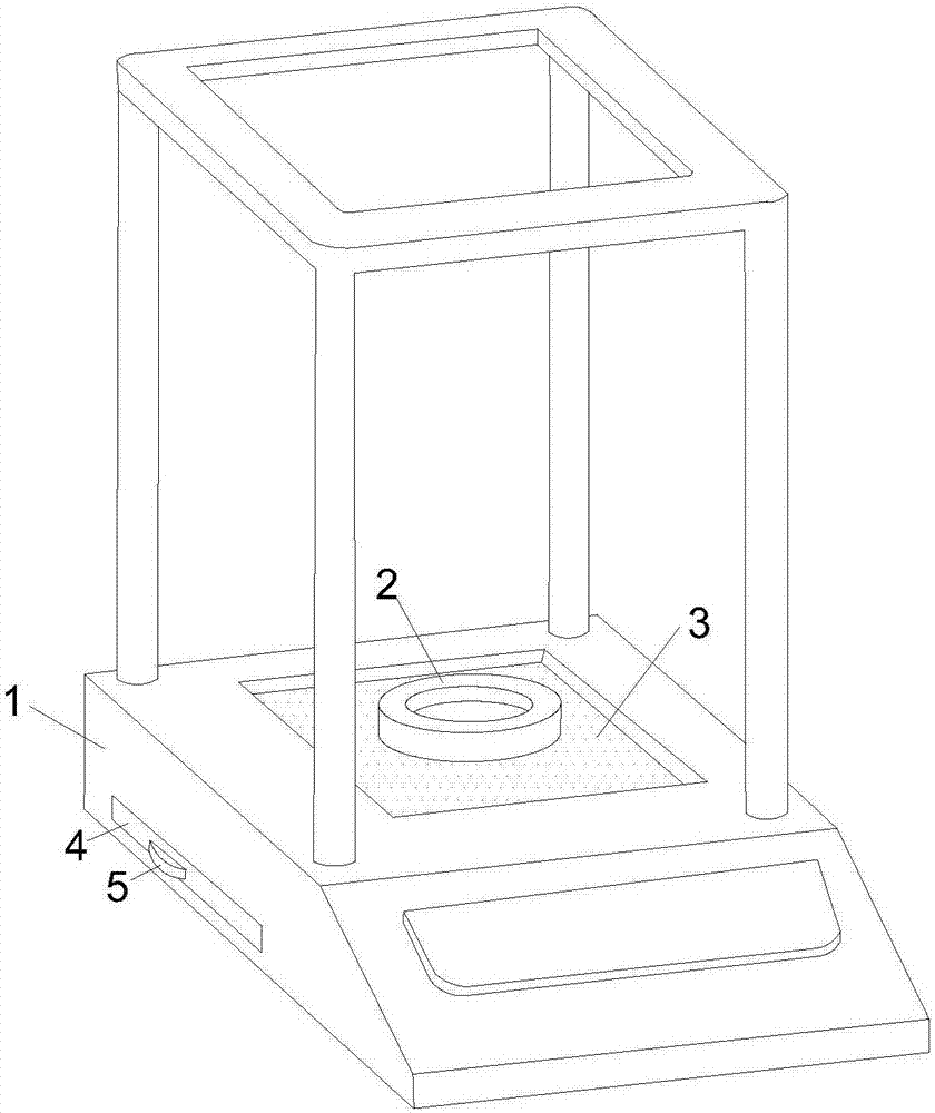 一种防护型精密天平的制作方法
