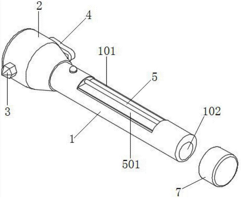 一種多功能安全錘手電筒的製作方法