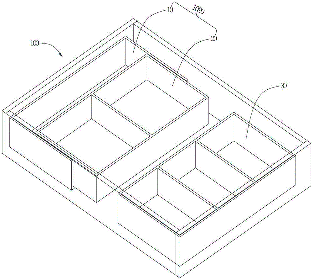 可调宽度的组合式收纳盒的制作方法