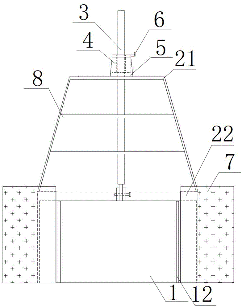 本实用新型属于水利工程技术领域