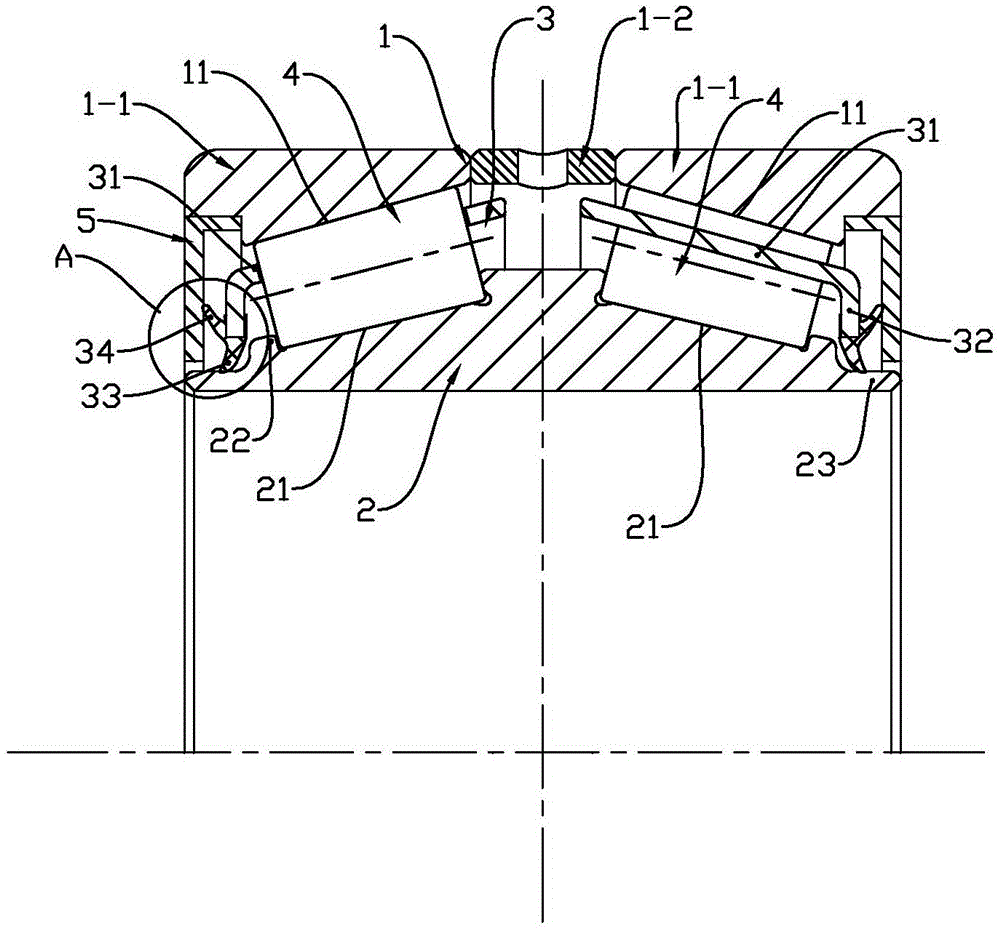 密封型圓錐滾子軸承及其保持器的製作方法