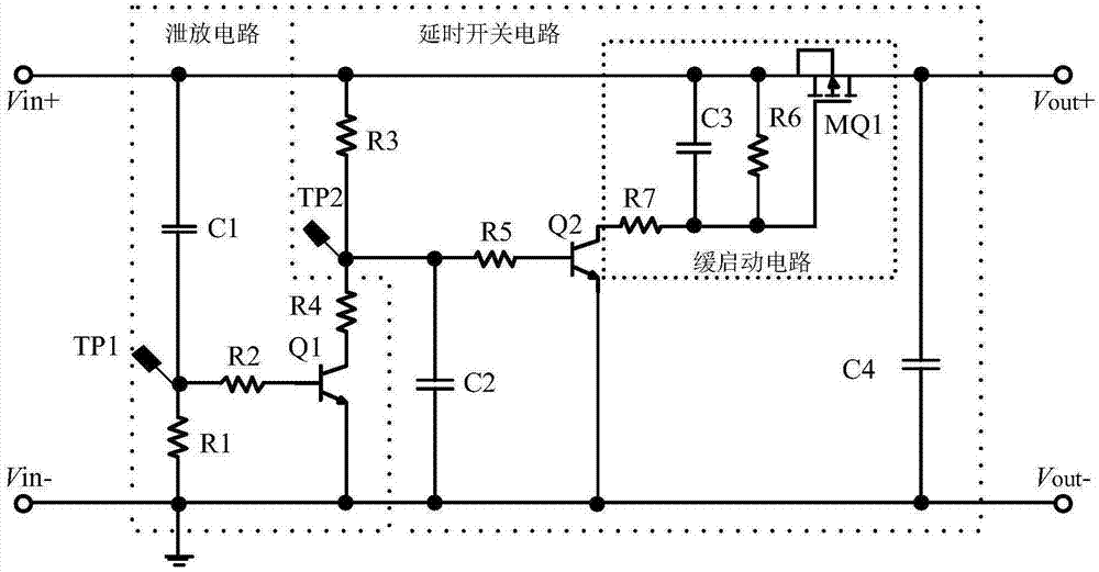 一種抗電壓波動的延時開關電路的製作方法