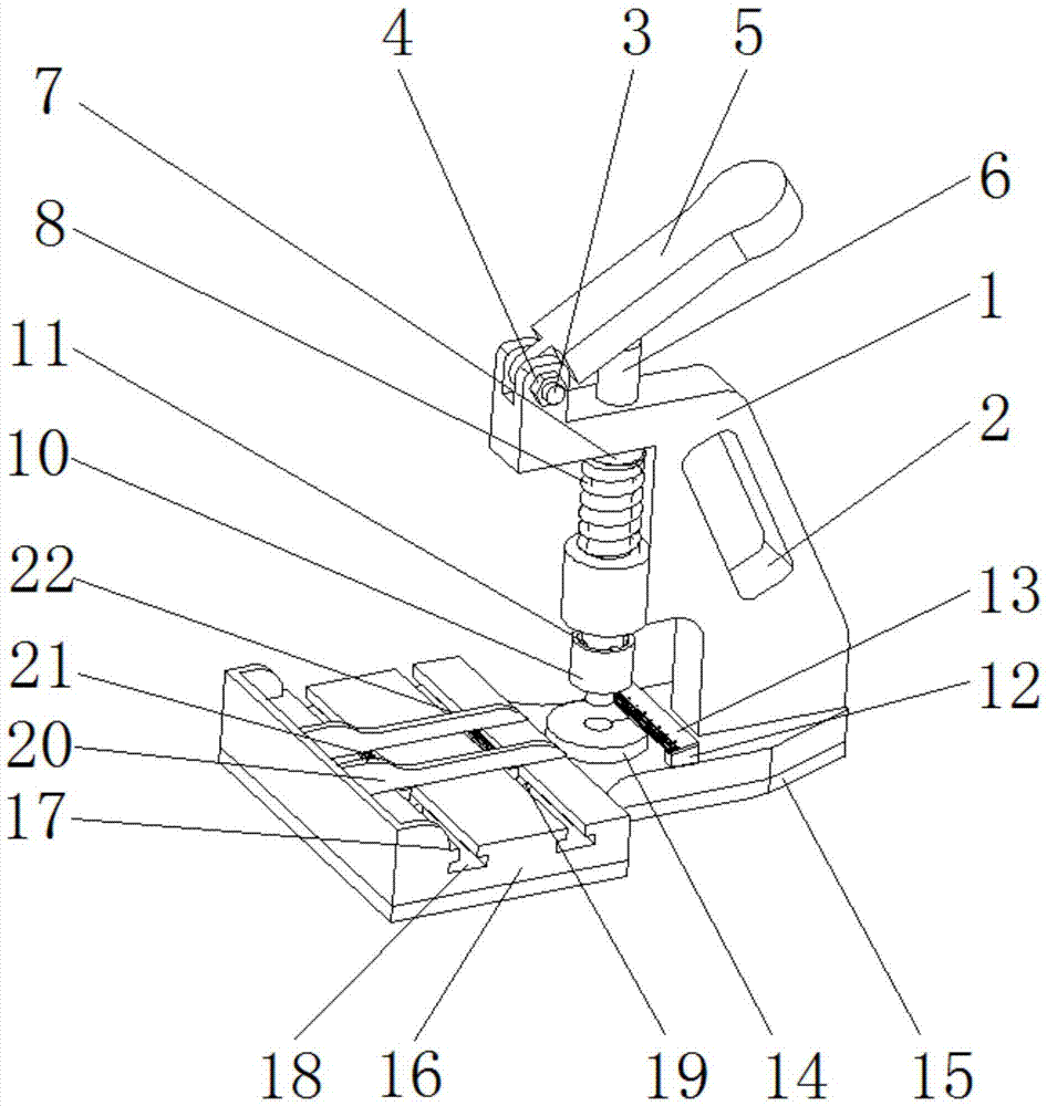 一種可調節式打孔機的製作方法