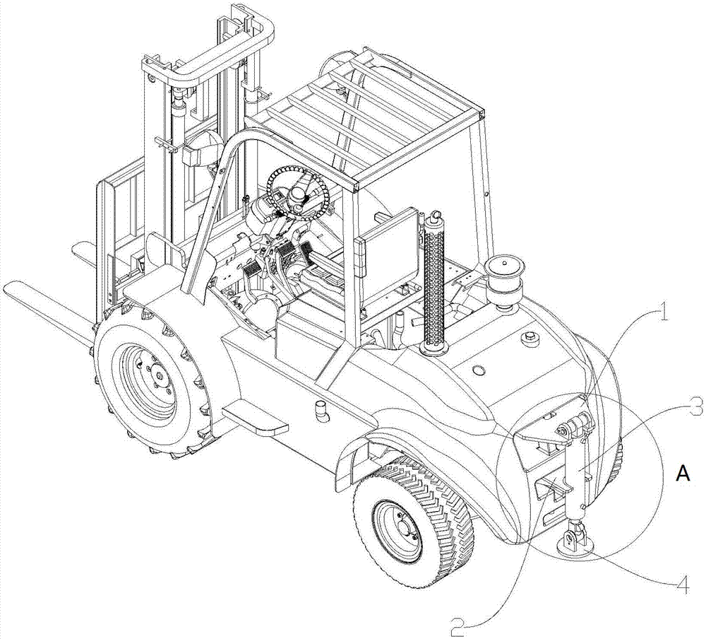 越野叉車的自救裝置的製作方法