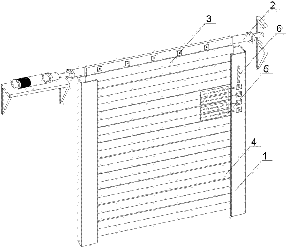 卷帘门的构造图片