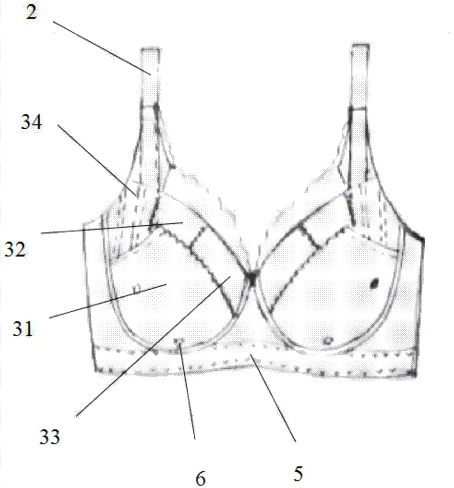 文胸的制作方法