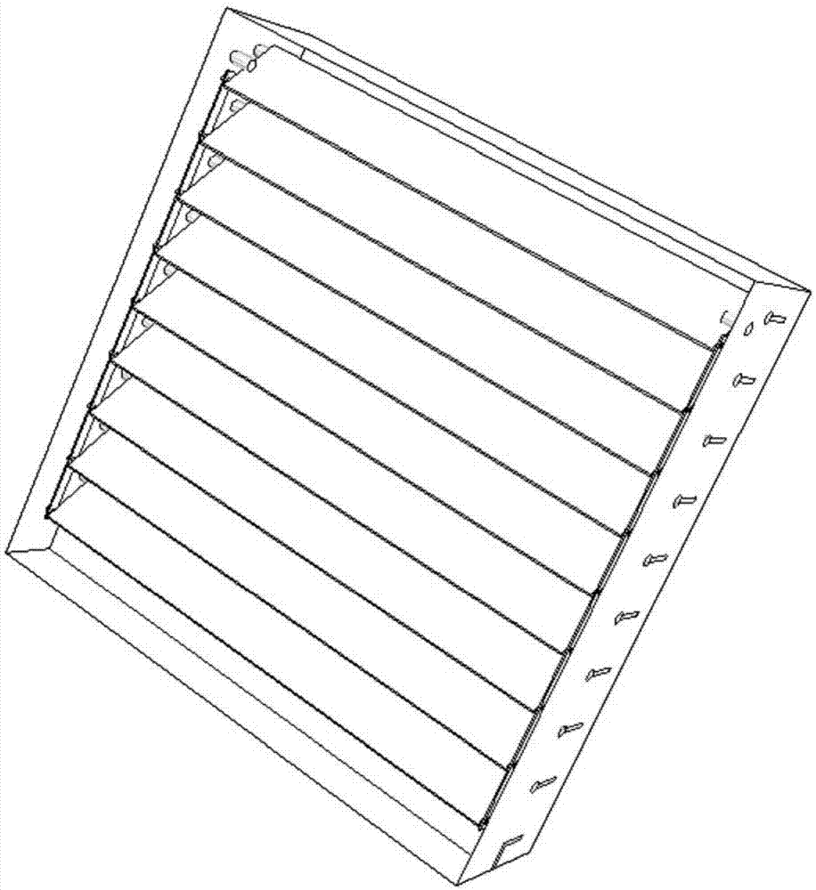 百叶窗画法图片