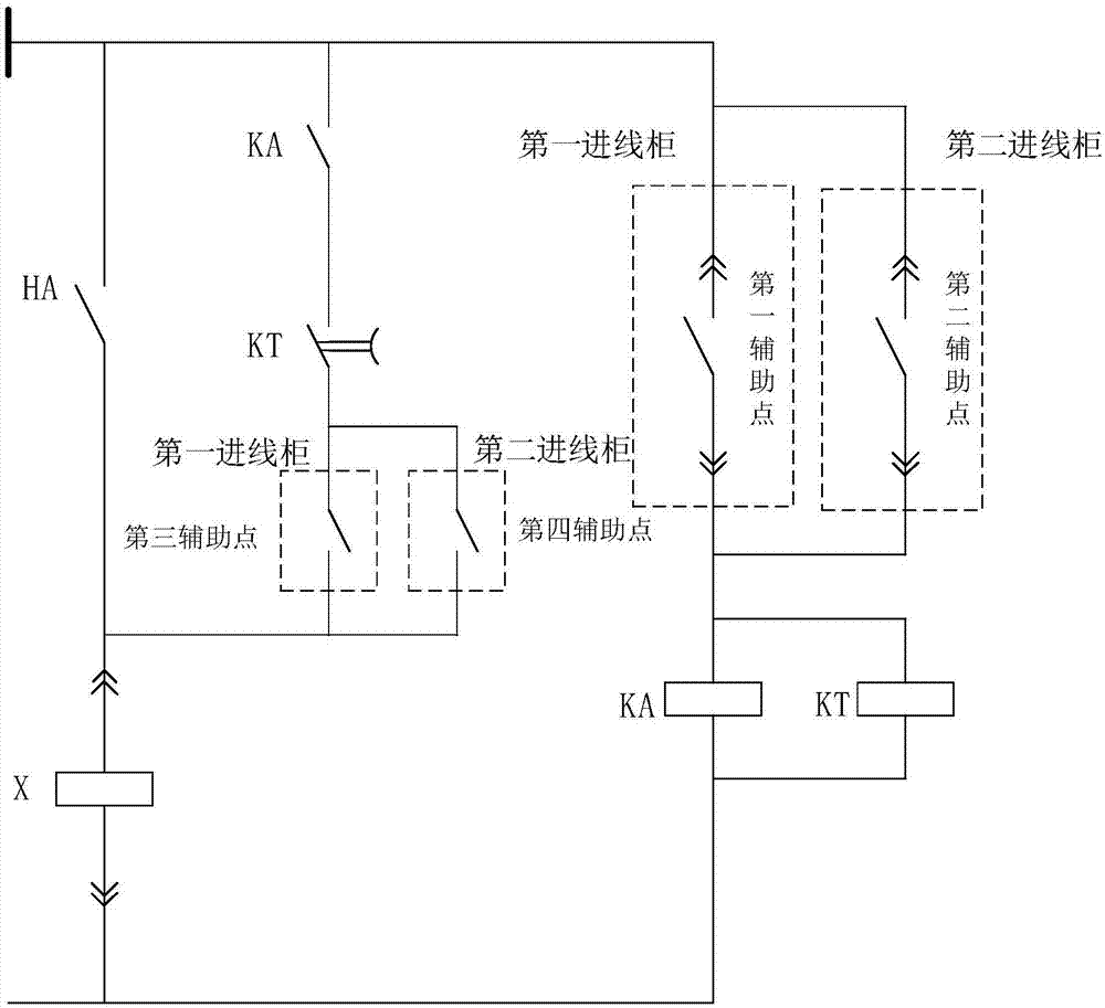 高压柜小母线接线原理图片