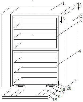 一种新型书架的制作方法