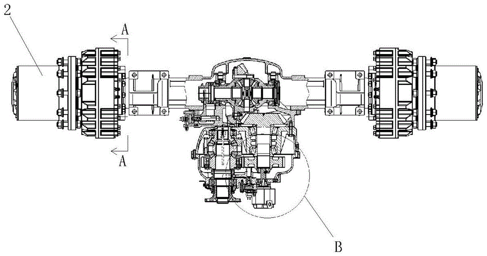 拖拉机制动器结构图图片