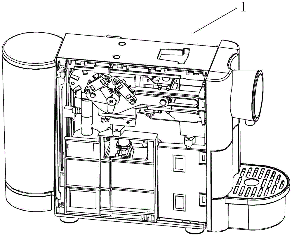 胶囊咖啡机结构图图片