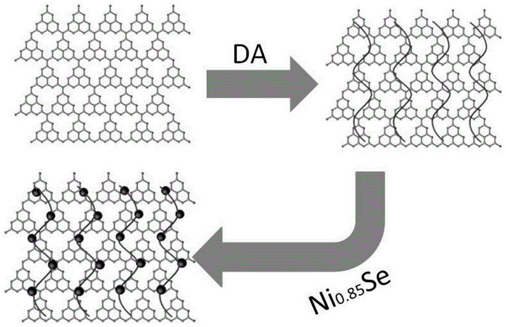 一种ni0.85se/pda/g-c3n4复合光催化剂及其应用的制作方法