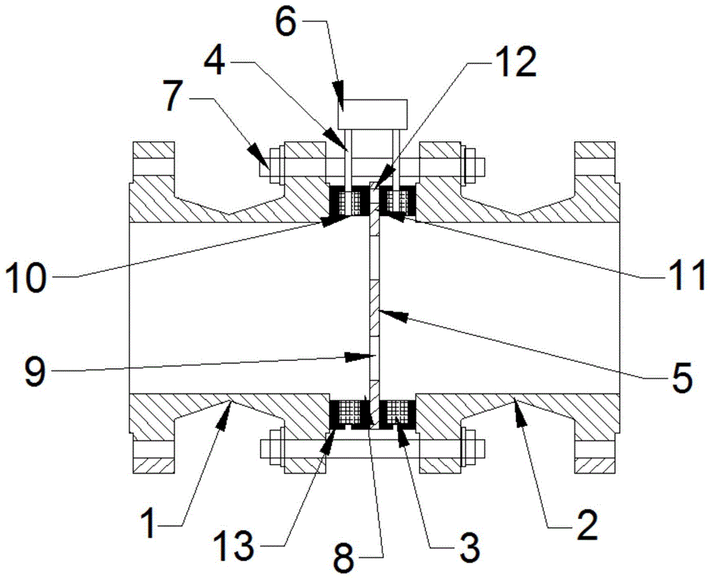 一种孔板流量计的制作方法