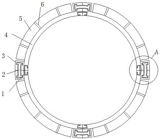 一种高强度复合水泥管快速成型模具的制作方法