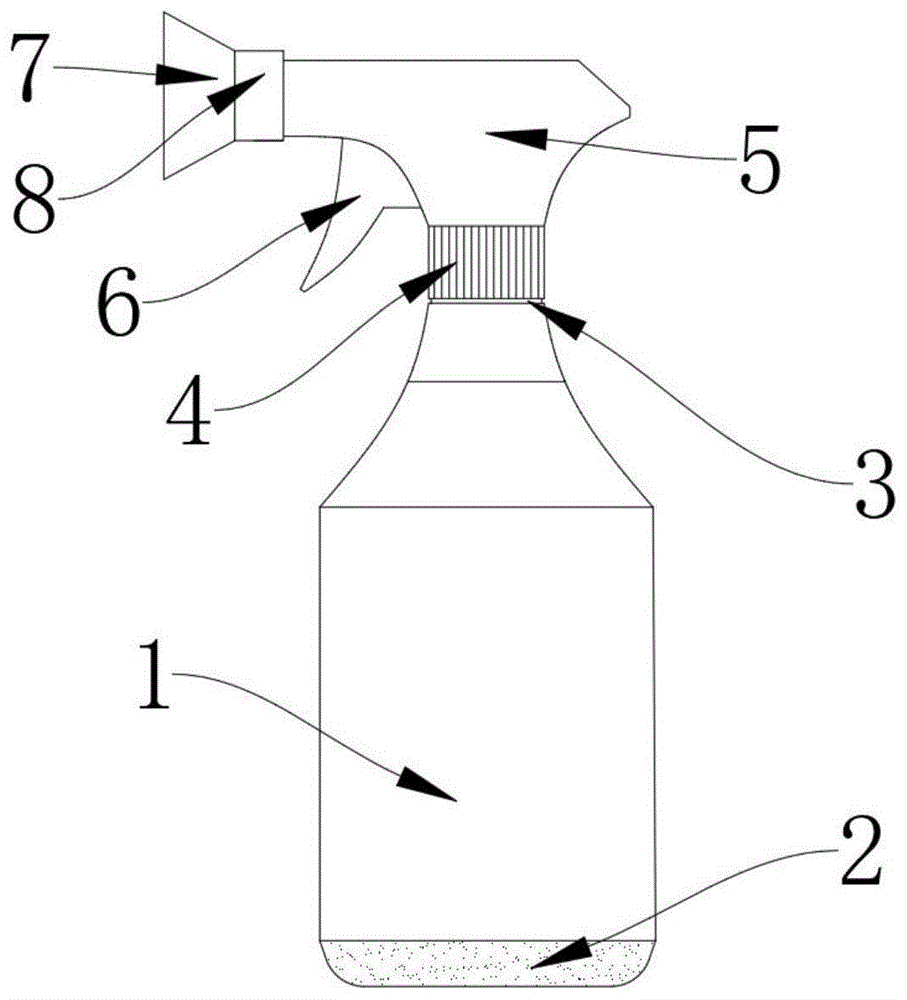 喷瓶结构图片
