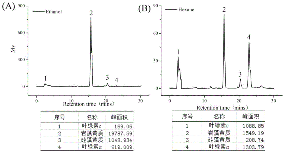 一种三角褐指藻岩藻黄质和多不饱和脂肪酸的共提取方法与流程