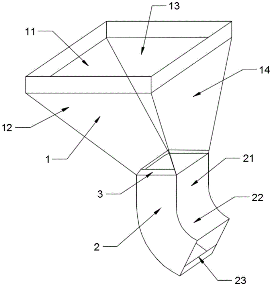 攪拌站卸料漏斗結構的製作方法