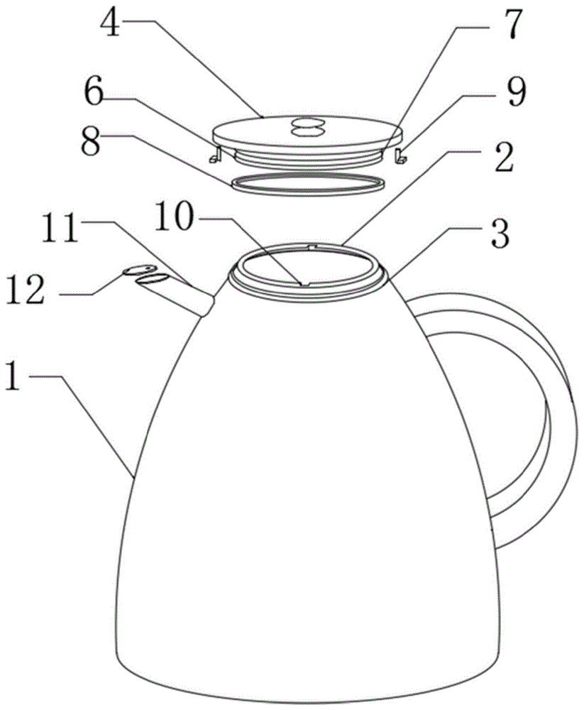 保温水壶的构造图片