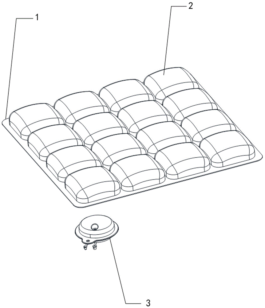 一種按壓式充氣坐墊床墊的製作方法