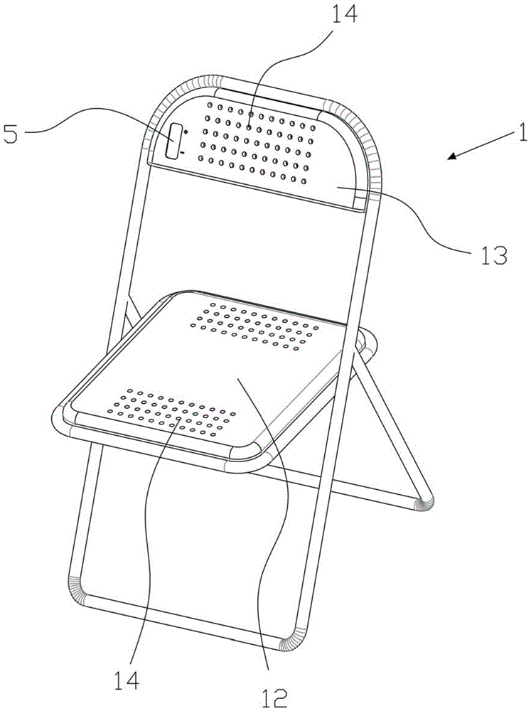 一种带制冷功能的椅子的制作方法