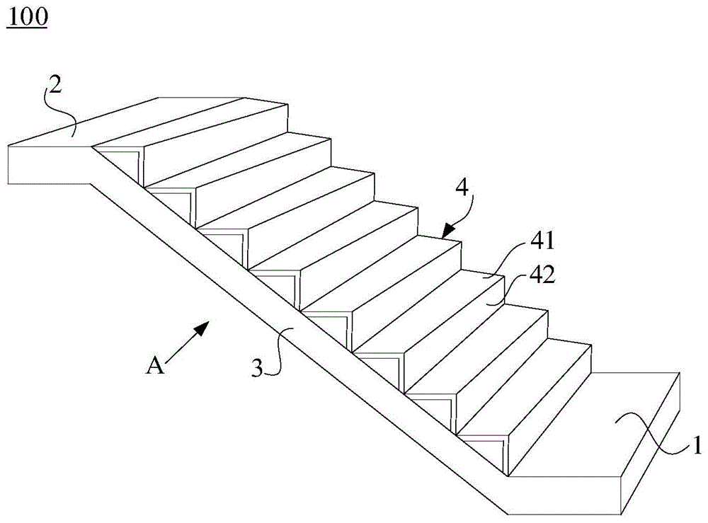 一种钢结构楼梯及建筑物的制作方法