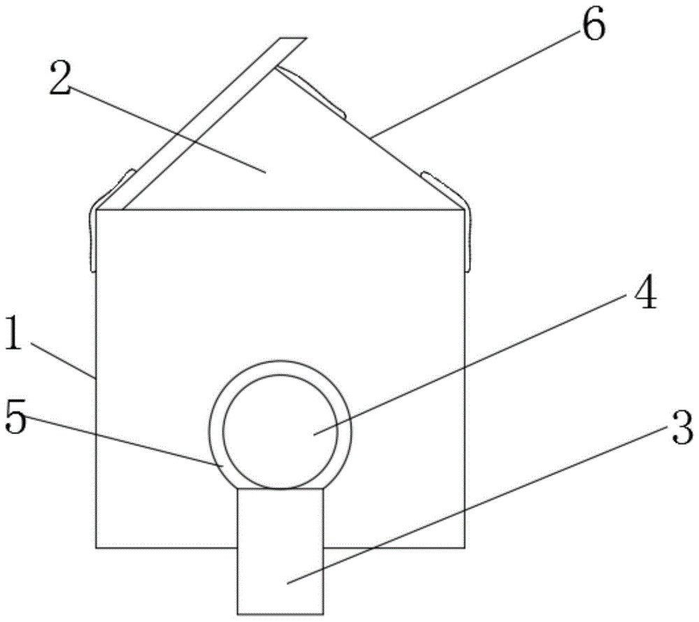 一种孔雀养殖用栖息棚的制作方法