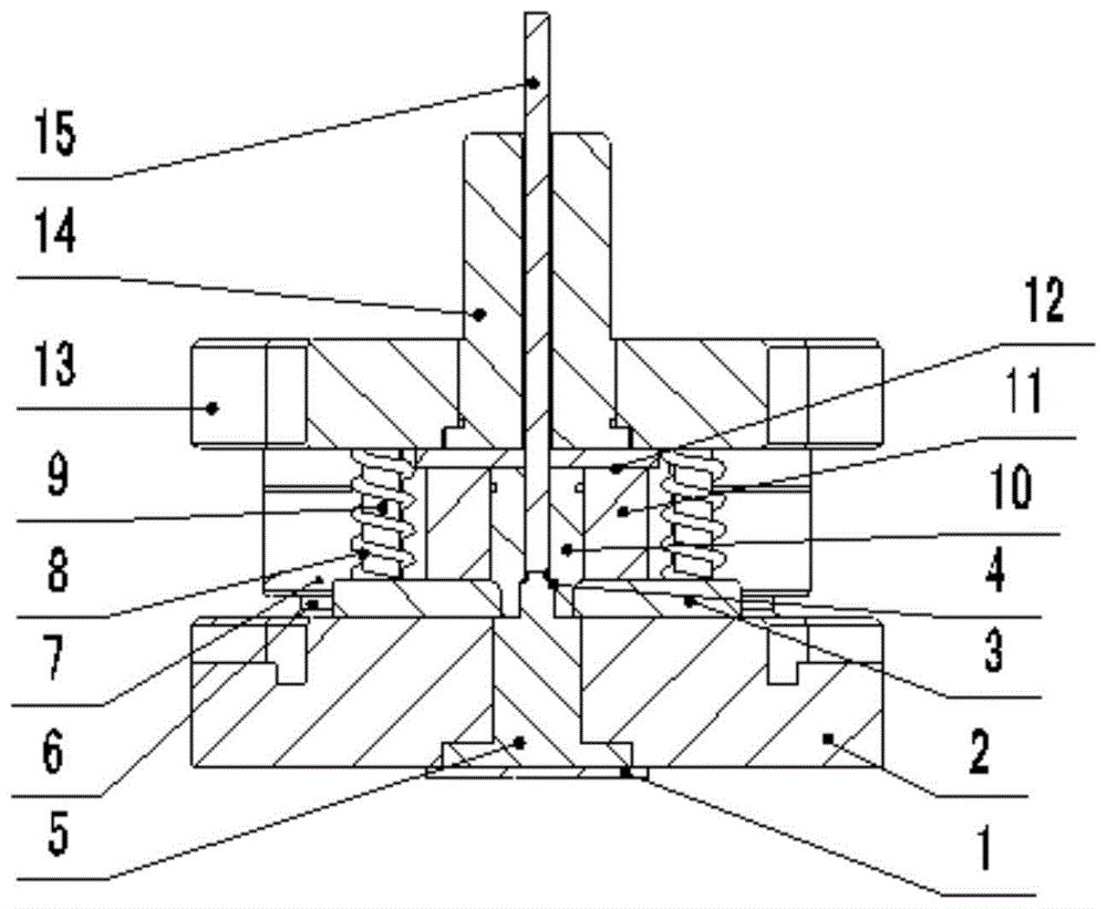 方管冲孔机模具结构图图片